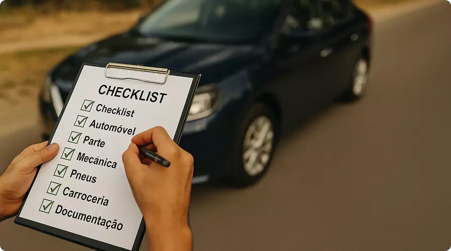 Checklist Completo: O Que Verificar Antes de Comprar um Carro Usado