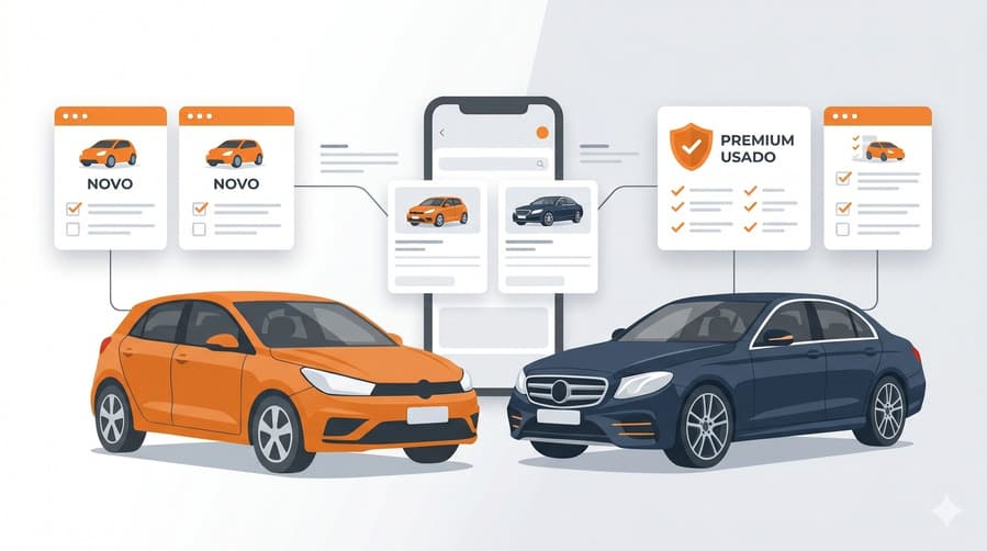 Carro popular 0km ou premium usado: qual vale mais o seu investimento?