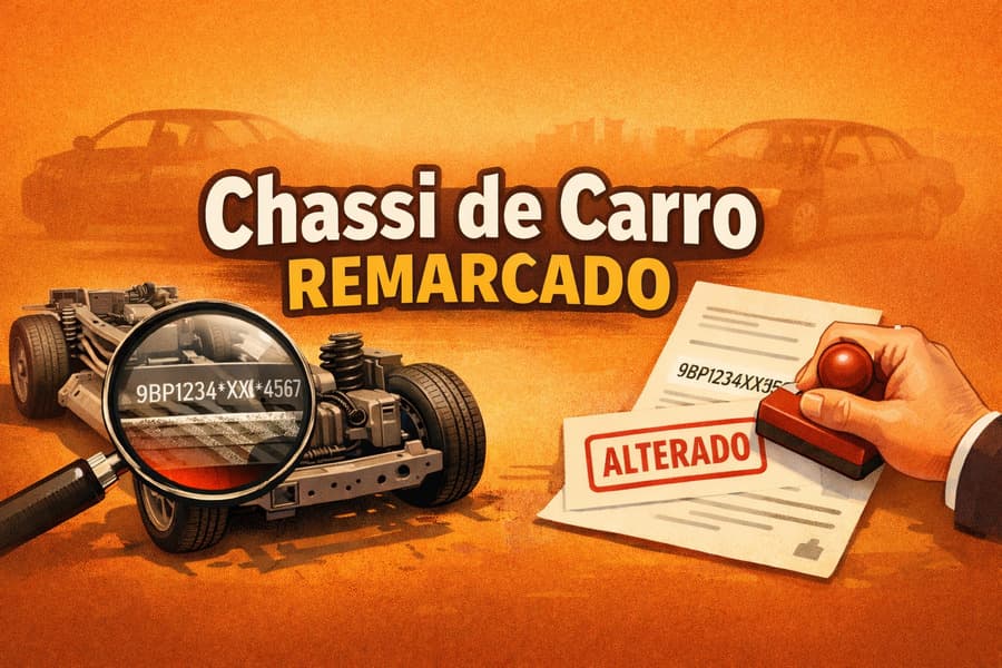 Chassi remarcado: entenda o que é e quais os riscos ao comprar um carro assim