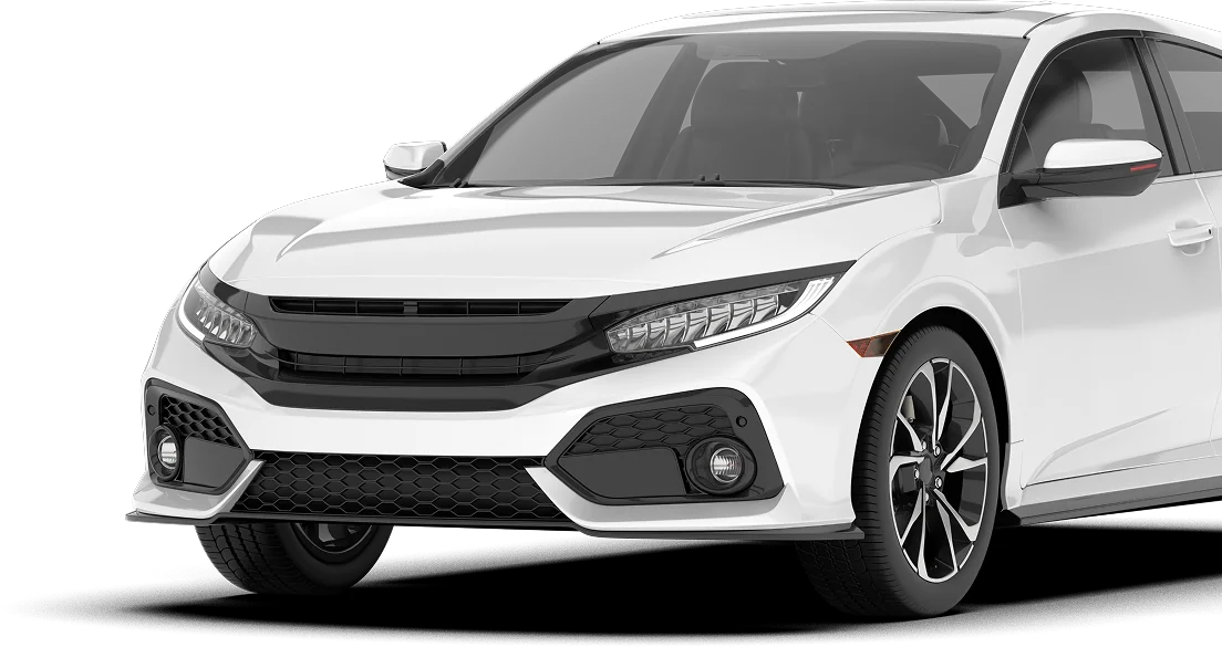 Imagem de um carro branco moderno com design aerodinâmico, rodas esportivas e detalhes elegantes, ideal para quem busca veículos com alta performance e estilo sofisticado.